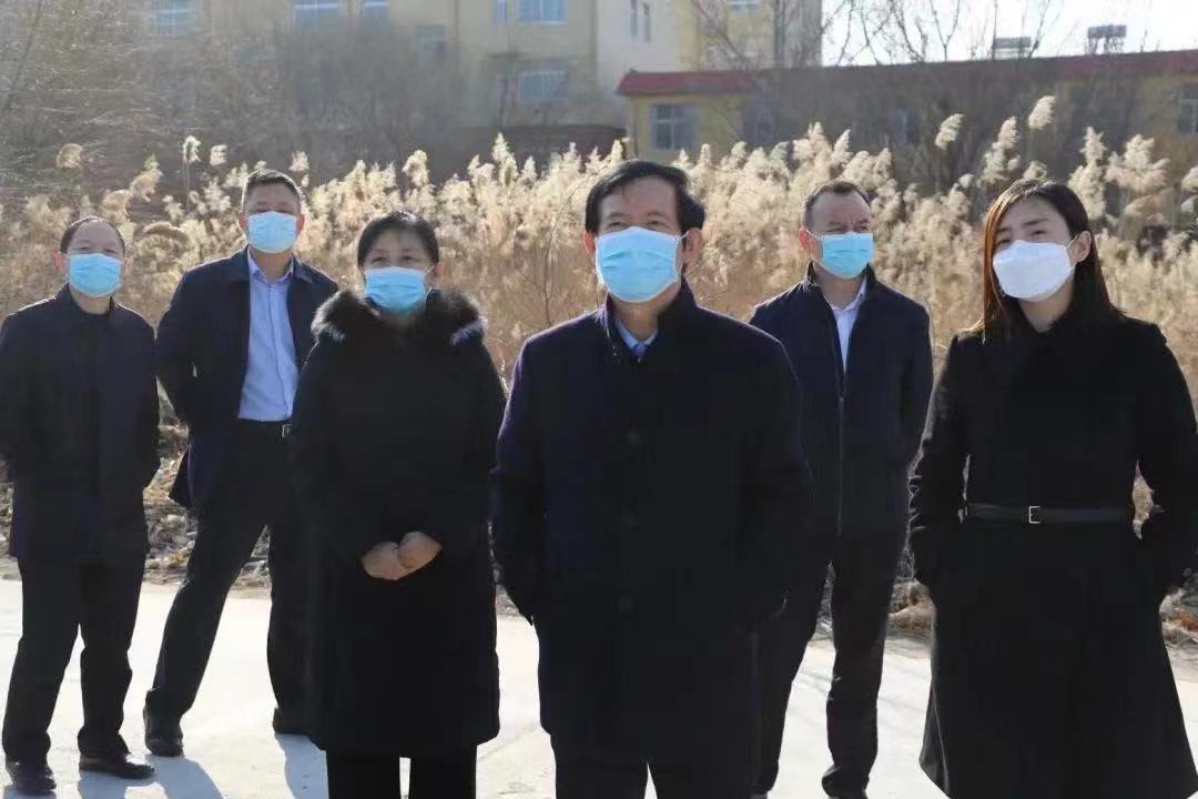 马广朋到于集镇调研